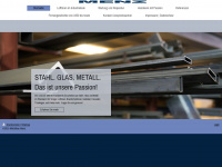 metallbau-menz.de Webseite Vorschau