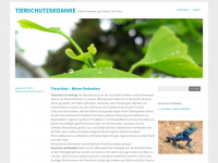tierschutzgedanke.wordpress.com Webseite Vorschau
