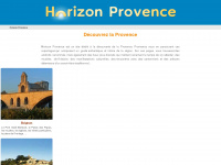 horizon-provence.com Webseite Vorschau