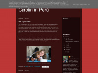 carolin-in-peru.blogspot.com Webseite Vorschau