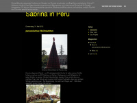 sabrina-in-peru.blogspot.com Webseite Vorschau