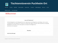 ttv-puchheim-ort.de Webseite Vorschau