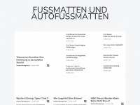schmutzfangmatte-fussmatte.ch Webseite Vorschau