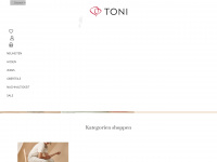 toni-fashion.de Webseite Vorschau