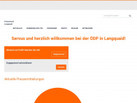 oedp-langquaid.de Webseite Vorschau