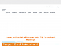 oedp-mainburg.de Webseite Vorschau