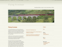flying-scotsman.de Webseite Vorschau