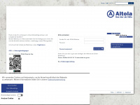 altolashop.ch Webseite Vorschau