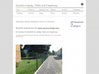 zaunmontage-leipzig.de Webseite Vorschau