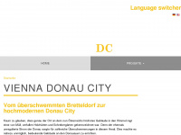 viennadc.at Webseite Vorschau