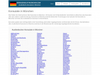 konsulat-muenchen.com Webseite Vorschau