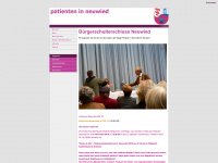 patienten-in-neuwied.de Webseite Vorschau