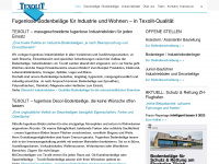 texolit.ch Webseite Vorschau
