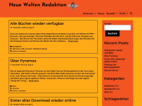 neueweltenverlag.de Webseite Vorschau