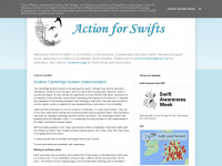 actionforswifts.blogspot.com Webseite Vorschau