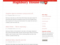highbury-house.com Webseite Vorschau