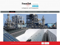 tracetek.de Webseite Vorschau