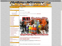 airbrush-service.com Webseite Vorschau