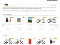 ulpbike-shop.de Webseite Vorschau