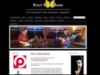 kult-rock.de Webseite Vorschau