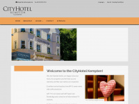 cityhotel-kempten.de Webseite Vorschau