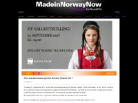 madeinnorwaynow.no Webseite Vorschau