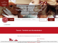 klick-deinen-tierarzt.de Webseite Vorschau
