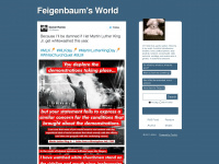 feigenbaumsworld.tumblr.com Webseite Vorschau