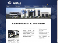 euroline.lu Webseite Vorschau