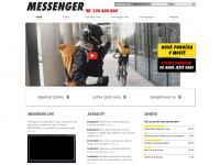 messenger.cz Webseite Vorschau