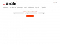 velocite.ch Webseite Vorschau