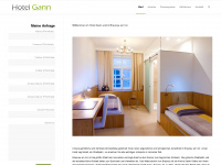 hotelgann.at Webseite Vorschau