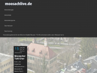 moosachlive.de Webseite Vorschau