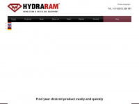 hydraram.com Webseite Vorschau