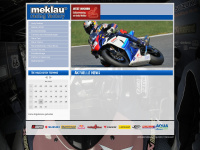 meklau-racing.com Webseite Vorschau