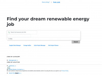 renewableenergyjobs.com Webseite Vorschau