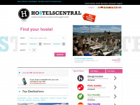 hostelscentral.com Webseite Vorschau