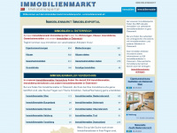 a-immobilienmarkt.at Webseite Vorschau