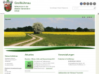 grosskuehnau.de Webseite Vorschau