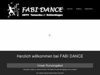 fabidance.de Webseite Vorschau