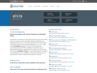 elxis.org Webseite Vorschau