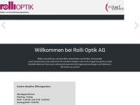 rollioptik.ch Webseite Vorschau