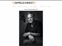 spruchreif.com Webseite Vorschau