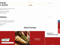 hotel-europa.pl Webseite Vorschau