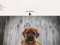 a-maamuni.de Webseite Vorschau