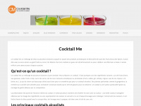 cocktail-me.fr Webseite Vorschau