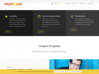 myhope.at Webseite Vorschau