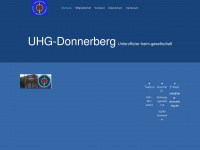 uhg-donnerberg.de Webseite Vorschau