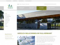 paul-reinhart.ch Webseite Vorschau