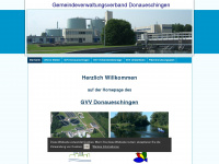 gvv-donaueschingen.de Webseite Vorschau